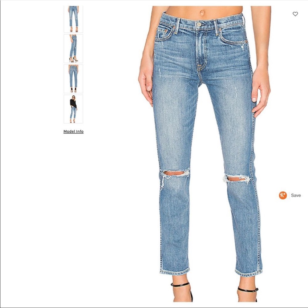 GRLFRND Naomi High-Rise Stretch Distressed Jean